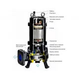 Насос канализационный CNP 100WQ60-9-3AC(I) 3 кВт, 3×380 В, чугун, DN100, кабель 9 м, с автоматической трубной муфтой