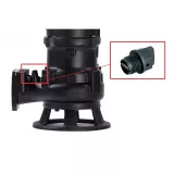 Насос канализационный CNP 100WQ60-9-3AC(I) 3 кВт, 3×380 В, чугун, DN100, кабель 9 м, с автоматической трубной муфтой