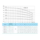 CNP CHL12-30LSWSR многоступенчатый горизонтальный насос