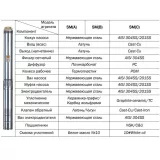 Погружной скважинный насос CNP SM(C)10-18S 3,0 кВт / 3х380В