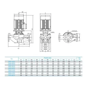 CNP TD65-30G/2SWHCJ насос циркуляционный с сухим ротором (ЦНП) CNP TD65-30G/2SWHCJ насос циркуляционный с сухим ротором (ЦНП)