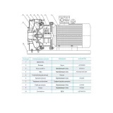 CNP ZS65-50-200/11SSC консольно-моноблочный насос